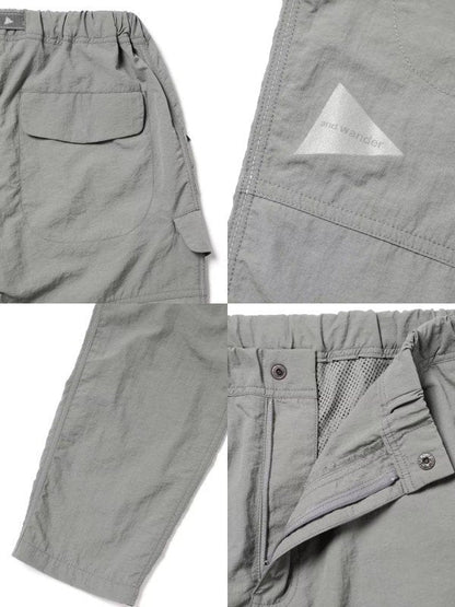 Women's Ny taffeta hiker pants #gray [5743252037] ｜andwander