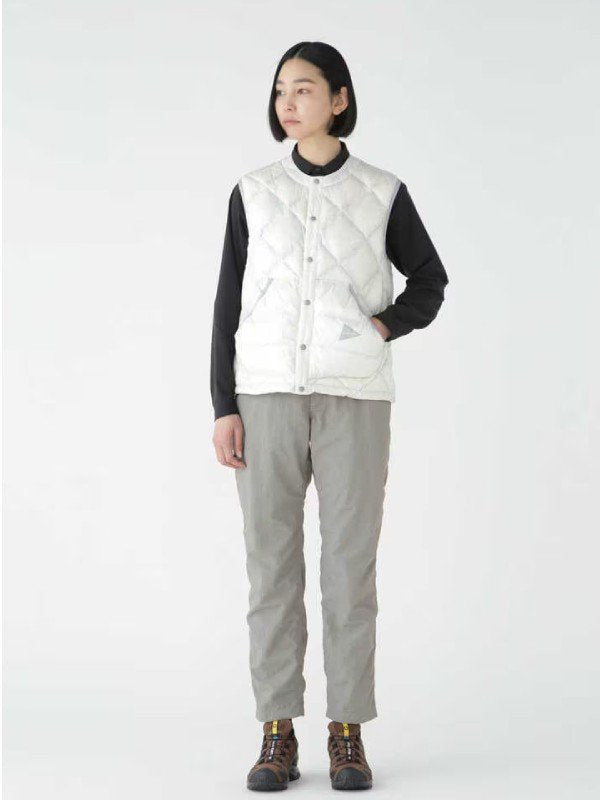 女士纽约塔夫绸徒步裤 #灰色 [5743252037]｜andwander