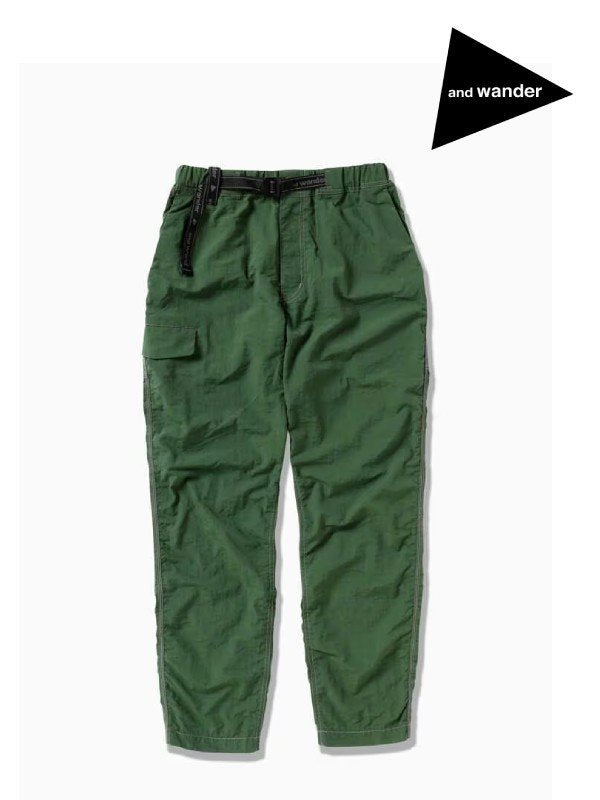 Women's Ny taffeta hiker pants #d.green [5743252037] ｜andwander