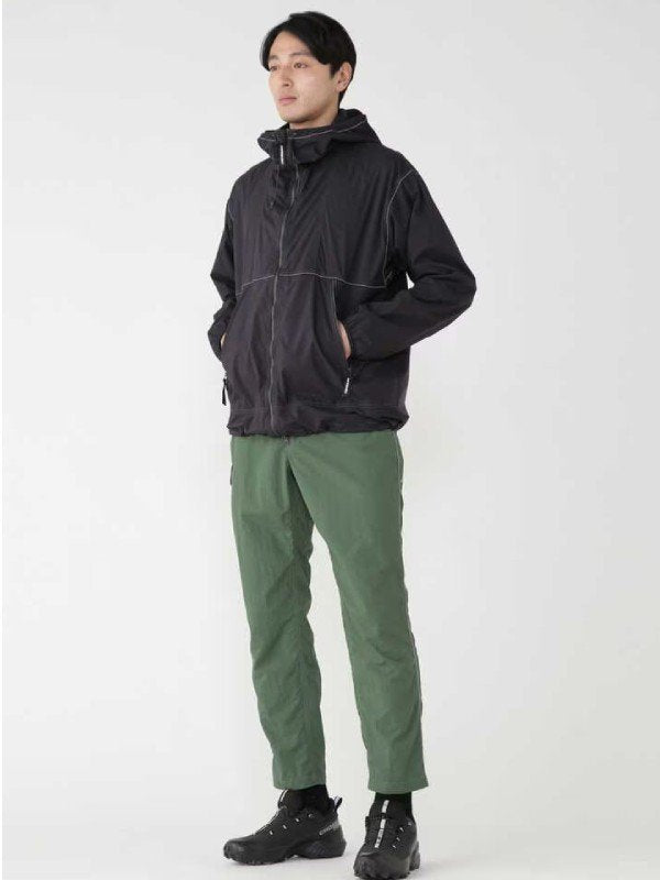 Ny taffeta hiker pants #d.green [5743252037] ｜andwander