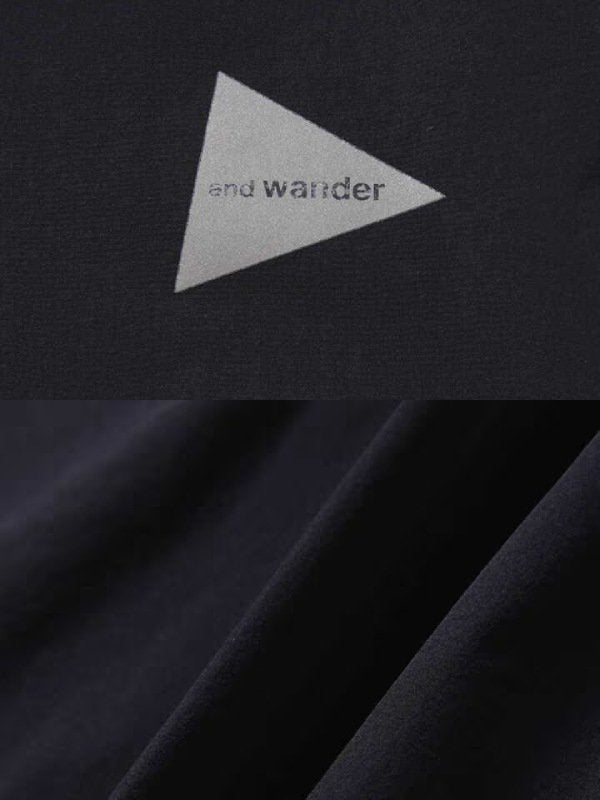 light w cloth shirt #navy [5743283071] ｜andwander