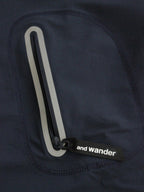 hybrid warm pocket LS T #navy [5743284075] ｜andwander