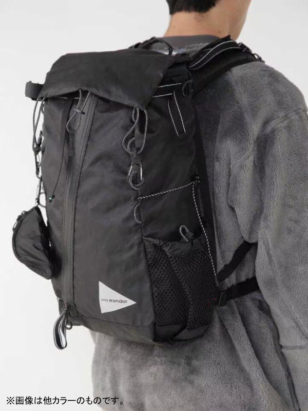 andwander|アンドワンダー ECOPAK 30L backpack #off white - Main Image