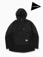 Women's alpha direct hoodie #black [5743241023] ｜andwander