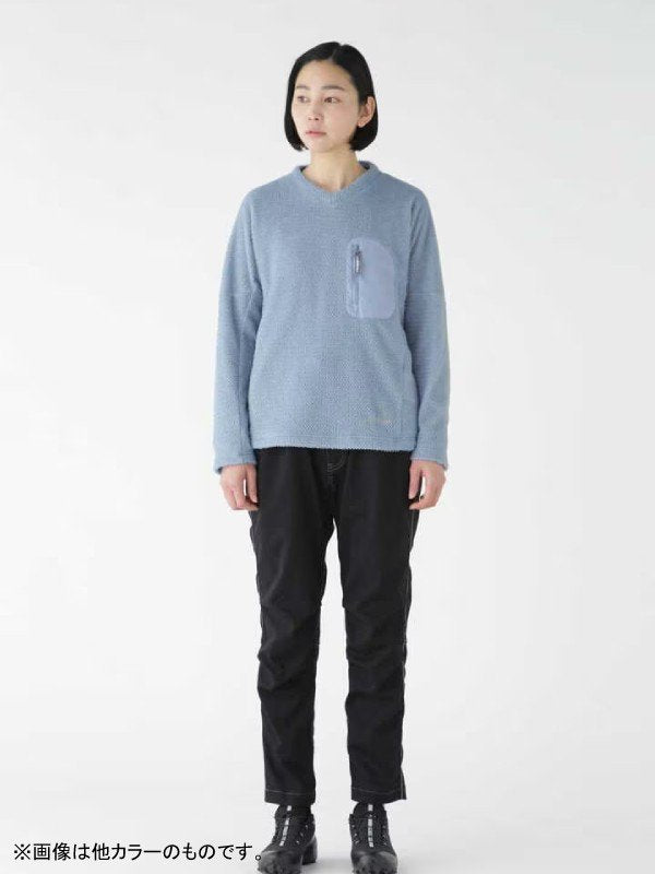 Women's alpha direct pullover #black [5743244024] ｜andwander