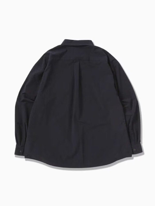 Women's light w cloth shirt #navy [5743283071] ｜andwander