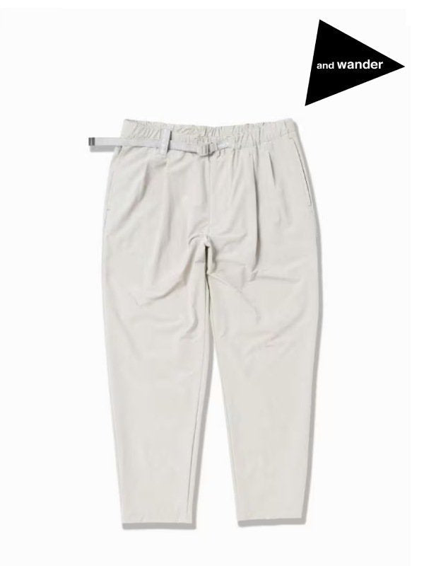 Women's light w cloth pants #l.gray [5743282072] ｜andwander