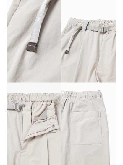 Women's light w cloth pants #l.gray [5743282072] ｜andwander