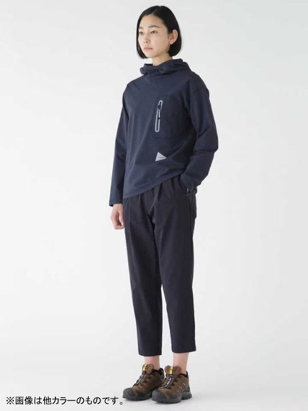 Women's light w cloth pants #brown [5743282072] ｜andwander