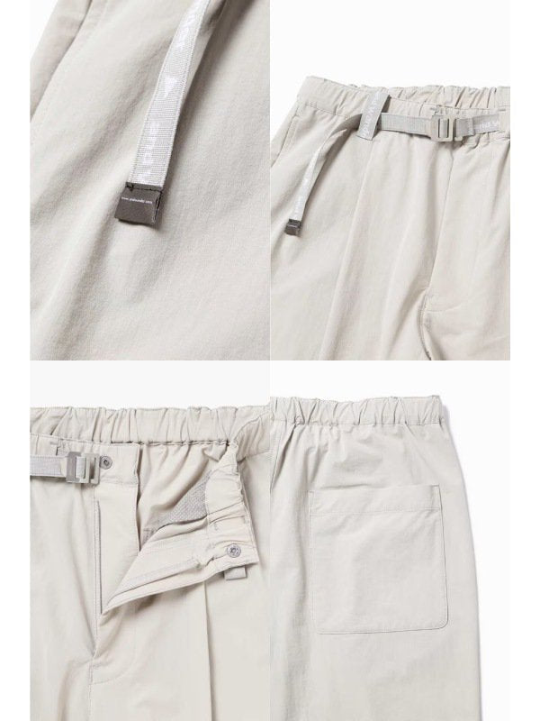 light w cloth pants #l.gray [5743282072] ｜andwander