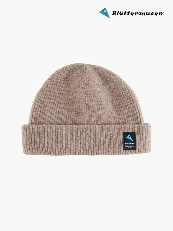 Runa Beanie #Warm Sand [10048]｜Klattermusen