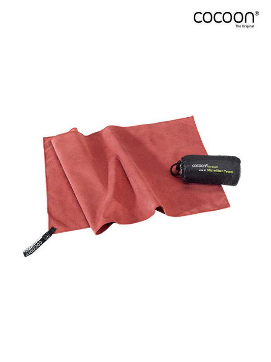 Microfiber Towel Ultra Light S #Marsala Red [12550033014003] | COCOON