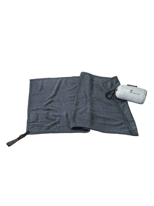 エコトラベルタオル Mサイズ #ディープオーシャン [12550080012005]｜COCOON