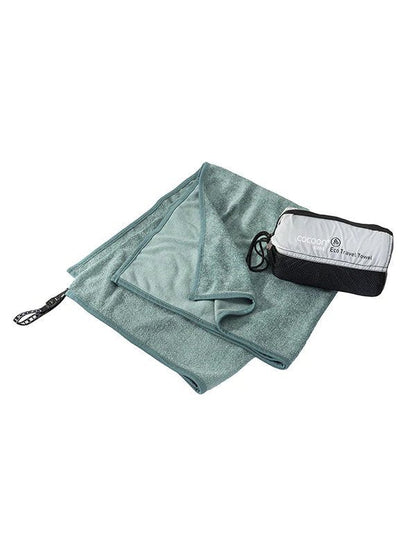 Eco travel towel, size M, #Nile green [12550080028005] | COCOON