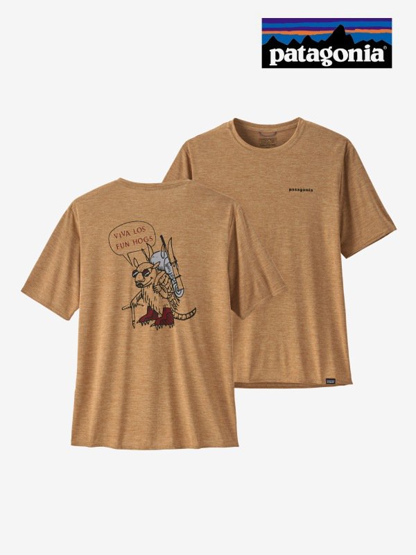 Men's Capilene Cool Daily Graphic Shirt Lands #FTNX [45385]｜patagonia