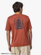 Men's Capilene Cool Daily Graphic Shirt Lands #FTNX [45385]｜patagonia