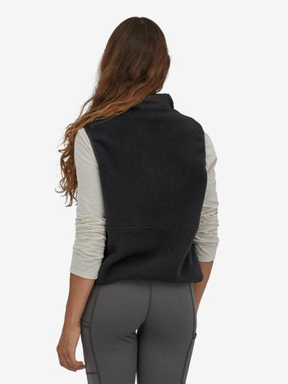 Women's Synchilla Fleece Vest #BLK [22950]｜patagonia