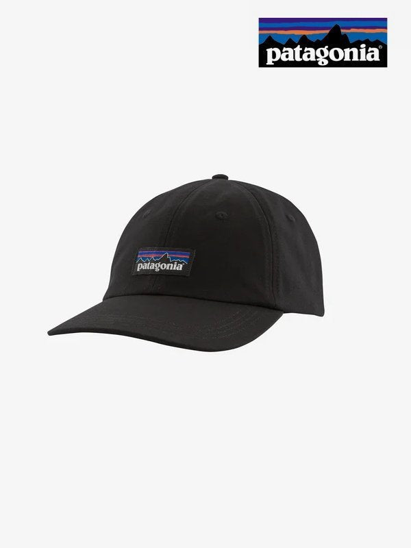 P-6 Label Trad Cap #BLK [38296]｜patagonia