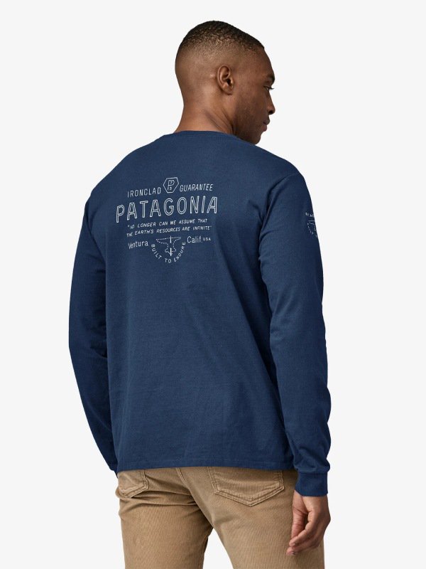 Men's Long-Sleeved Forge Mark Responsibili-Tee #LMBE [37695]｜patagonia