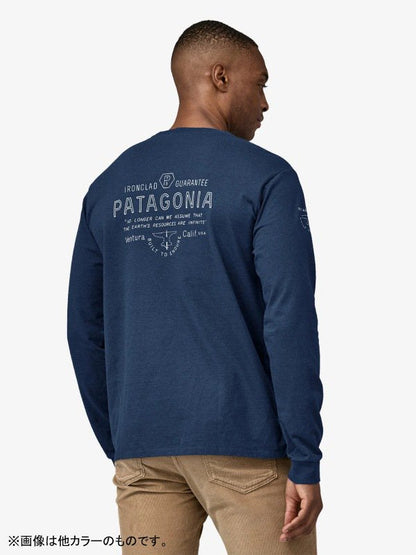 Patagonia Men's Long-Sleeved Forge Mark Responsibili-Tee #NTPL [37695]