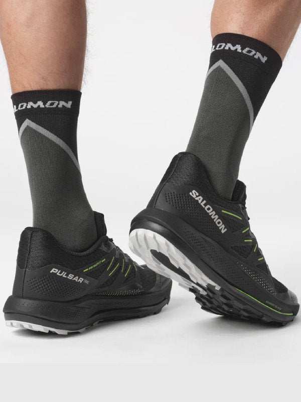 PULSAR TRAIL #Black/Black/Green Gecko [L47385200]｜SALOMON