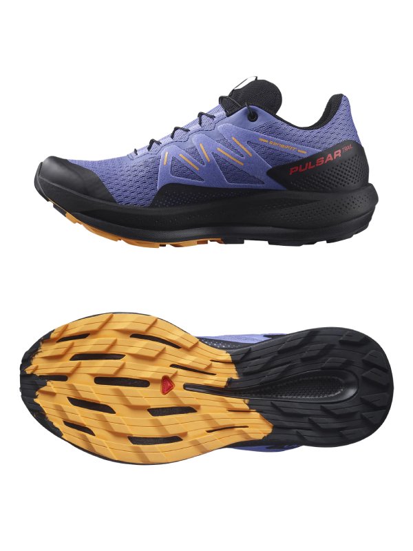 Women's PULSAR TRAIL W #Velvet Morning/Black/B Orange [L41615000]｜SALOMON