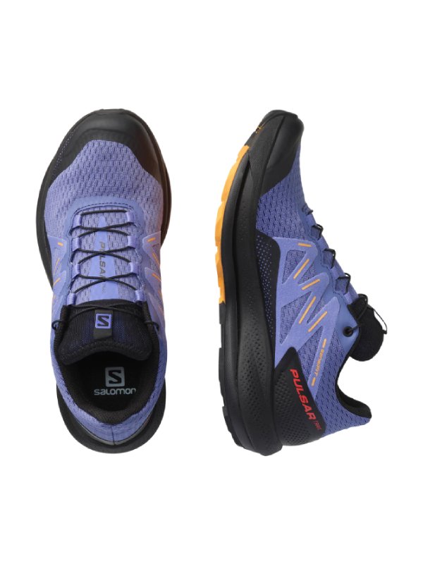 Women's PULSAR TRAIL W #Velvet Morning/Black/B Orange [L41615000]｜SALOMON