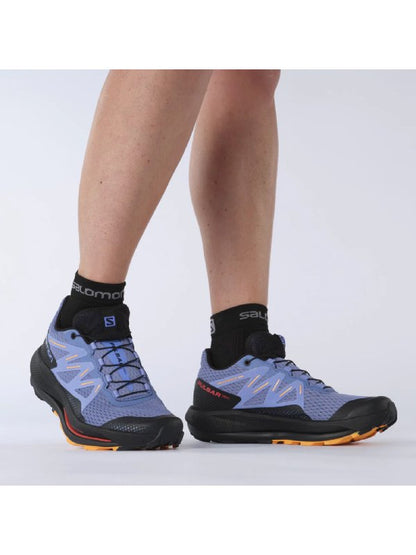 Women's PULSAR TRAIL W #Velvet Morning/Black/B Orange [L41615000]｜SALOMON