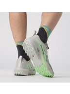 Women's SENSE RIDE 5 W #Lily Pad/Metal/Green Ash [L47314100]｜SALOMON【Outlet_30】