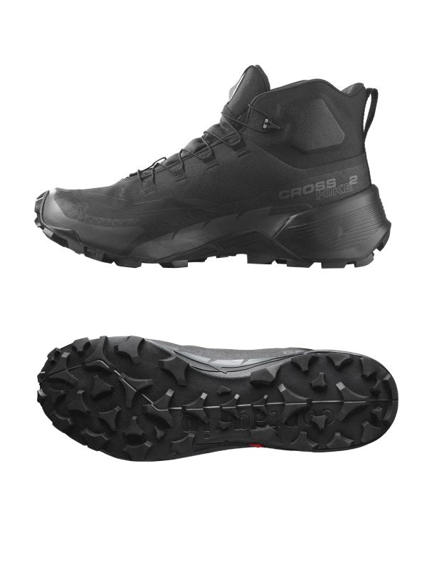 SALOMON｜サロモン CROSS HIKE 2 MID GORE-TEX Black/Black/Magnet [L41735800] –  moderate