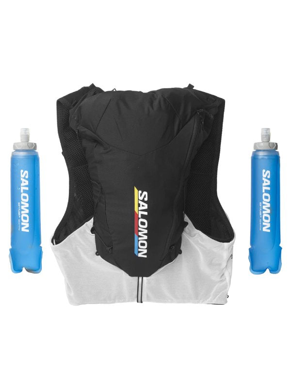 ADV SKIN 12 RACE FLAG #BLACK/WHITE [LC2012400]｜SALOMON