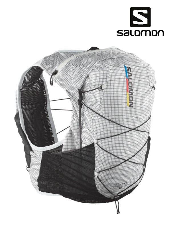 ADV SKIN CROSS SEASON RACE FLAG #WHITE/BLACK [LC2091900]｜SALOMON