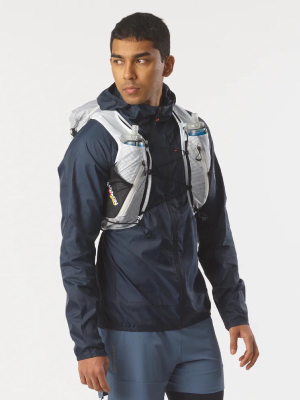 ADV SKIN CROSS SEASON RACE FLAG #WHITE/BLACK [LC2091900]｜SALOMON