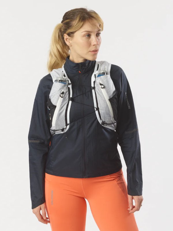 ADV SKIN CROSS SEASON RACE FLAG #WHITE/BLACK [LC2091900]｜SALOMON