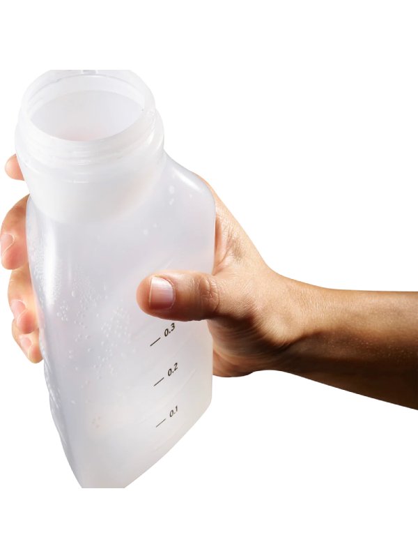 3D BOTTLE 600ML #WHITE TRANSLUCENT [LC1915600]｜SALOMON