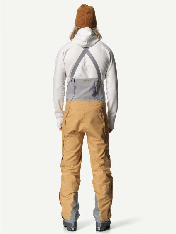 Men's Rollercoaster Bib Pants #Sand Dune [800062]｜HOUDINI