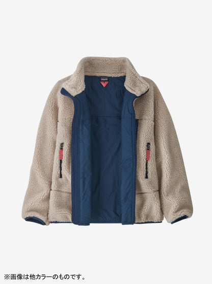 Kid's Retro-X Fleece Jacket #BLK [65625]｜patagonia