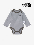 Baby L/S Cotton Rompers #Z [NTB82353]｜THE NORTH FACE【Outlet_40】