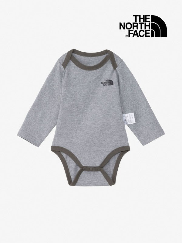 Baby L/S Cotton Rompers #Z [NTB82353]｜THE NORTH FACE【Outlet_40】