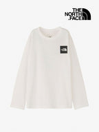 Kid's L/S Small Square Logo Tee #WW [NTJ32357｜THE NORTH FACE【Outlet_40】