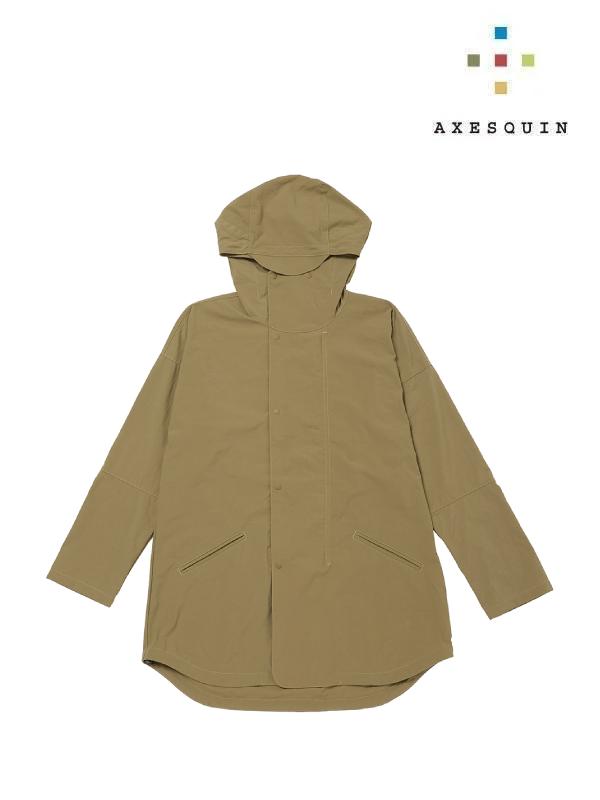 Vintage nylon hoodie #Kobicha [21051] | AXESQUIN