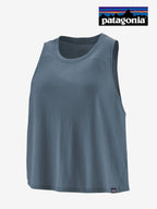 Women's Cap Cool Trail Cropped Tank #UTB [24460]｜patagonia