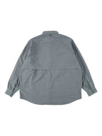 HIKE&BIKE CAVE CORDUROY BIG SHIRT #BLUEGRAY｜PAPERSKY WEAR