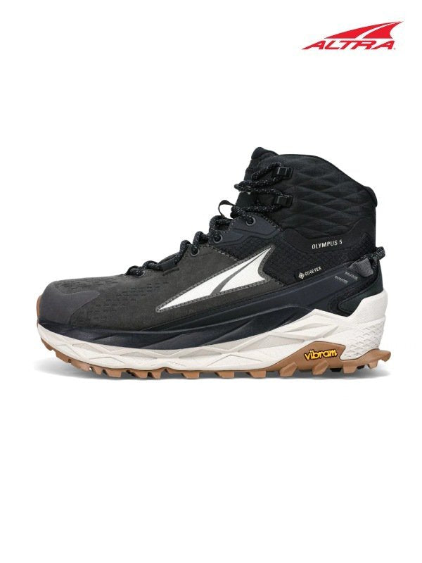 OLYMPUS 5 HIKE MID GTX #Black/Gray [AL0A7R6Q020]｜ALTRA