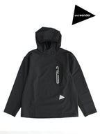 hybrid warm pocket hoodie #black [5743284074] ｜andwander