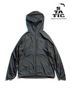 ADRIFT HOODY FULL SHELL #Carbon [103923]｜STATIC