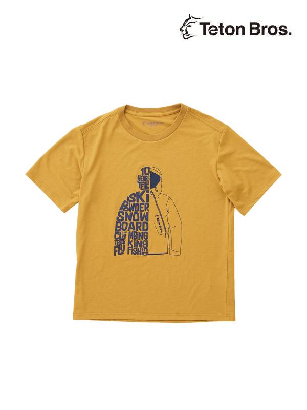 Tsurugi 10th Tee #Yellow [TB233-51012] ｜Teton Bros.