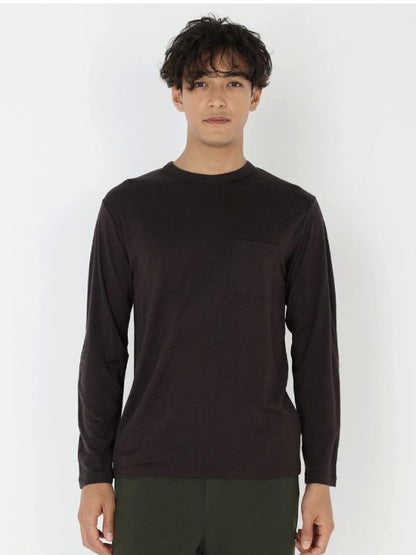 MERINO 150 LS POCKET TEE #EB [IT62371]｜icebreaker