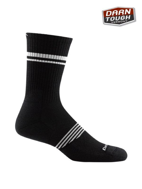 Men's Element Crew Lightweight with Cushion #Black [1944110300100]｜DARN TOUGH