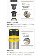ステンレスボトル FFX-901 #クリアステンレス [811700213]｜THERMOS【Outlet_20】
